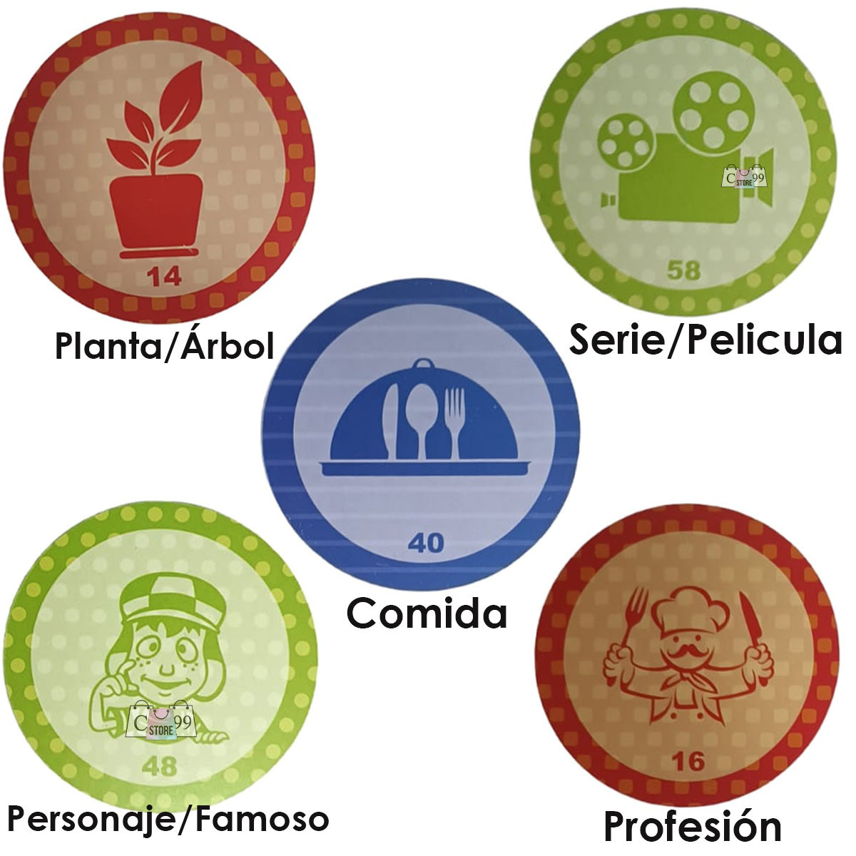 Miniatura 2 de Juego Educativo Palabrea juego Agilidad